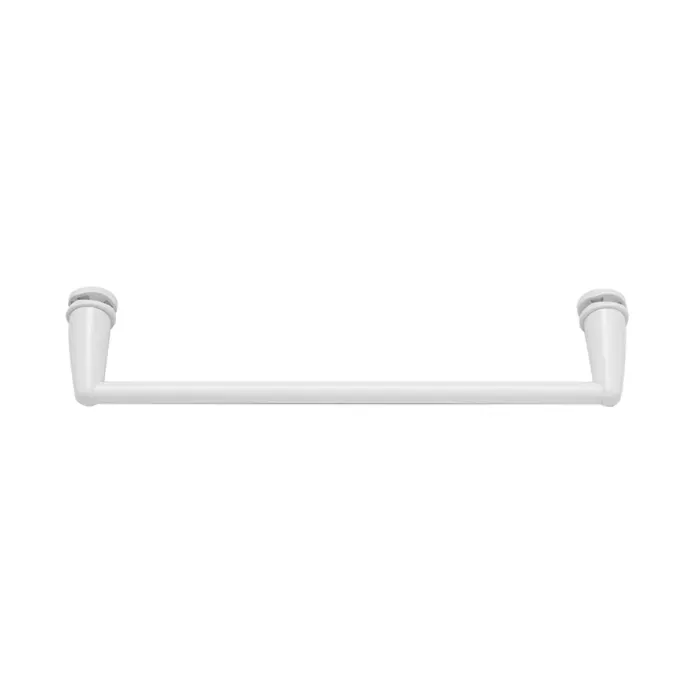 DRL Handdoekbeugel Recht - Wit - Geschikt Voor Radiatorlengte 600 Mm - Lengte Beugel 540 Mm | Handdoekbeugels en -rekken